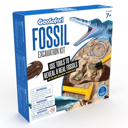 Educational Insights GeoSafari Jr. Fossil Excavation Kit 5340